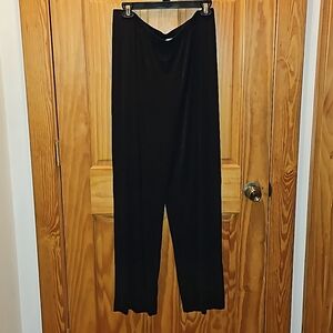 Black pilazzo pants